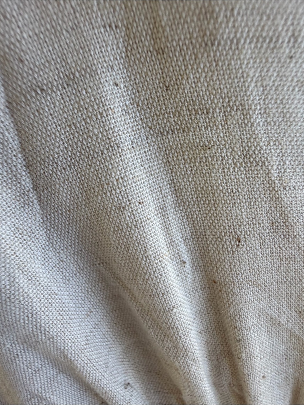 Boho Cream V-Neck Maxi Dress with Spaghetti Straps - Picture 8 of 10